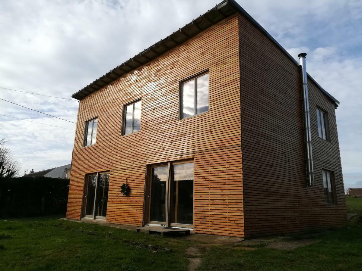 Maison Ecologique En Paille La Chapelle-Enchérie Kültér fotó